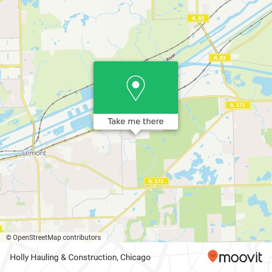 Mapa de Holly Hauling & Construction