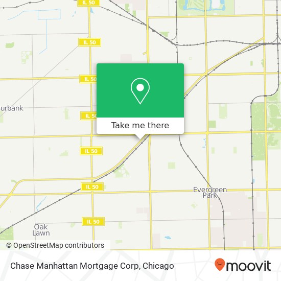 Chase Manhattan Mortgage Corp map