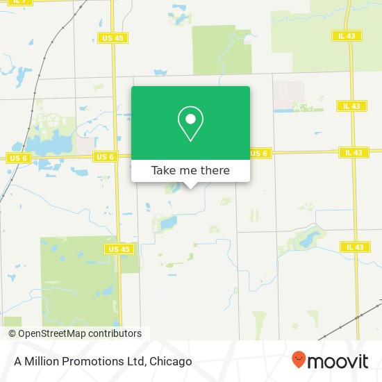 A Million Promotions Ltd map