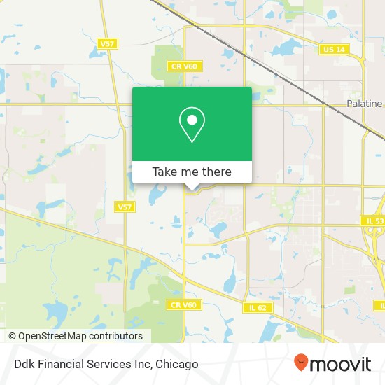 Mapa de Ddk Financial Services Inc