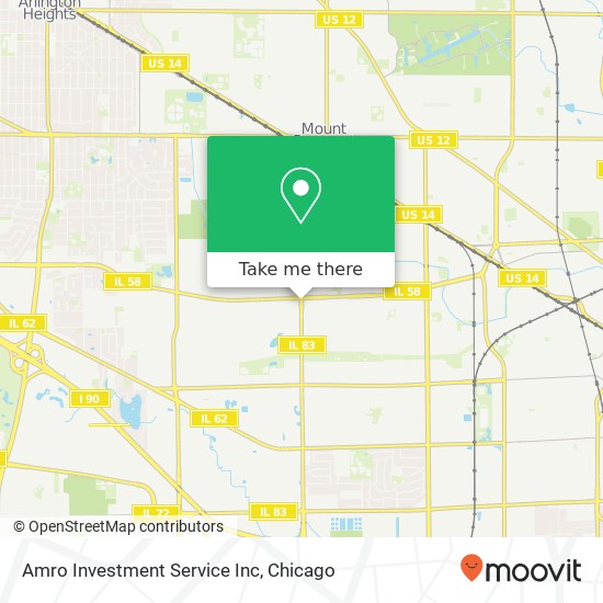 Amro Investment Service Inc map