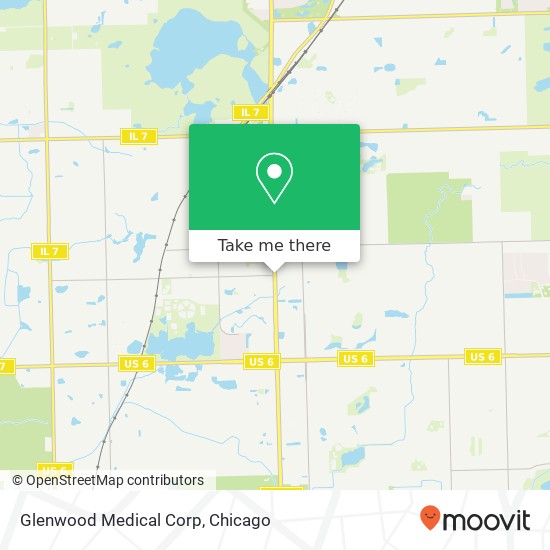 Glenwood Medical Corp map