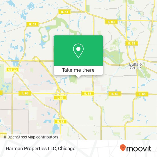 Harman Properties LLC map