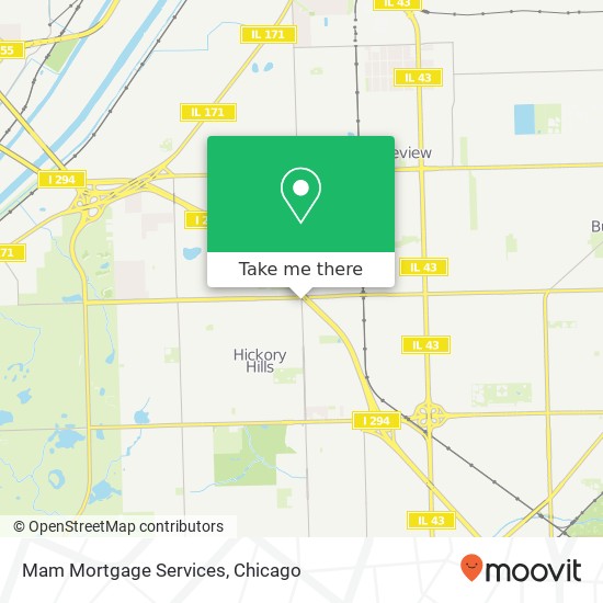 Mam Mortgage Services map