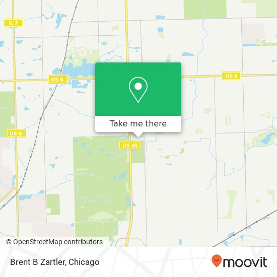 Brent B Zartler map