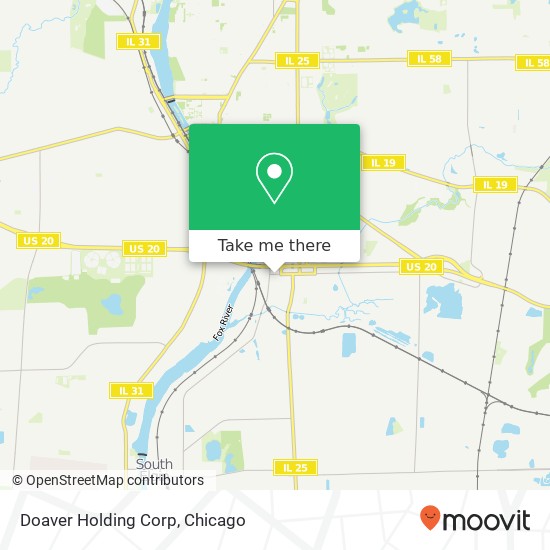 Doaver Holding Corp map