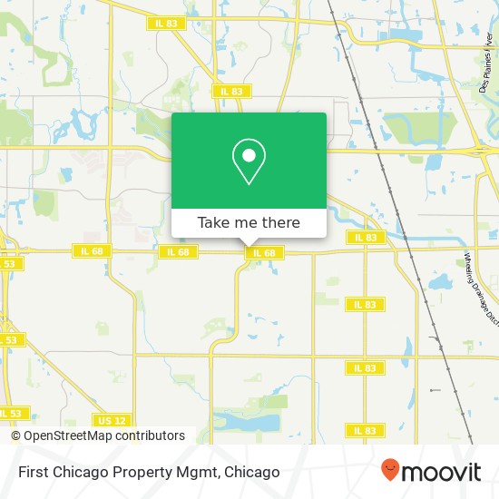 First Chicago Property Mgmt map