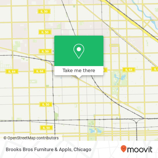 Brooks Bros Furniture & Appls map