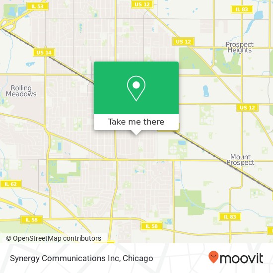 Synergy Communications Inc map