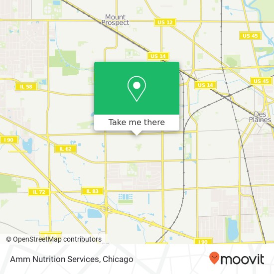 Amm Nutrition Services map