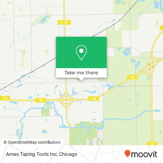 Ames Taping Tools Inc map