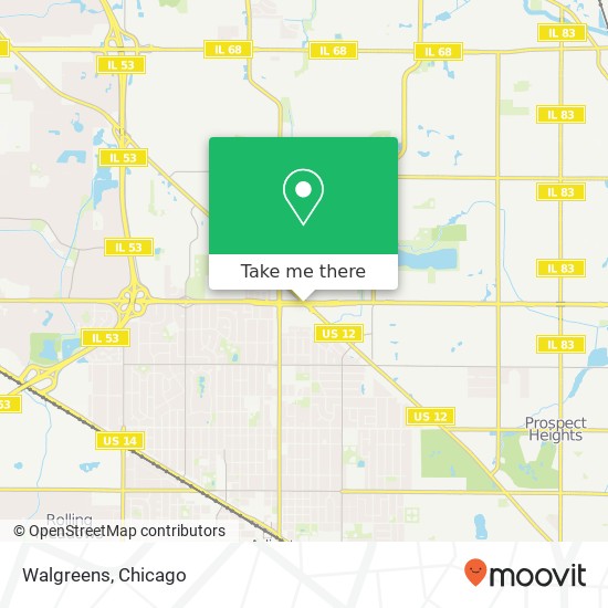 Walgreens map