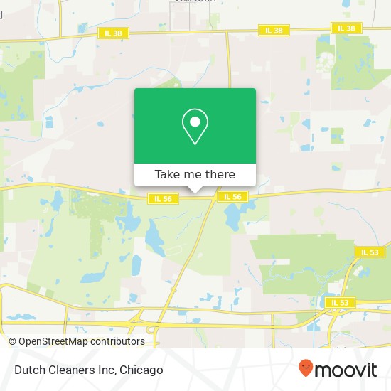 Mapa de Dutch Cleaners Inc