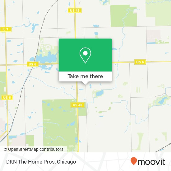 DKN The Home Pros map