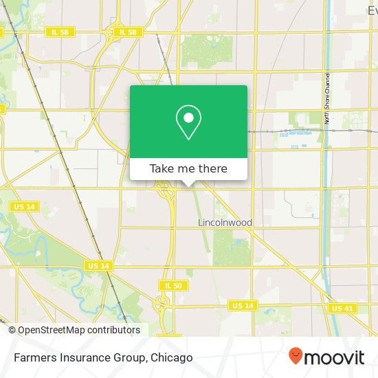 Mapa de Farmers Insurance Group