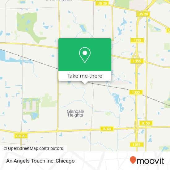 An Angels Touch Inc map