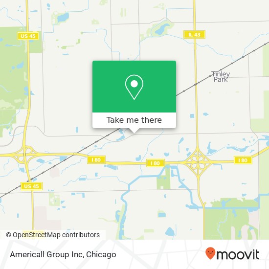 Americall Group Inc map