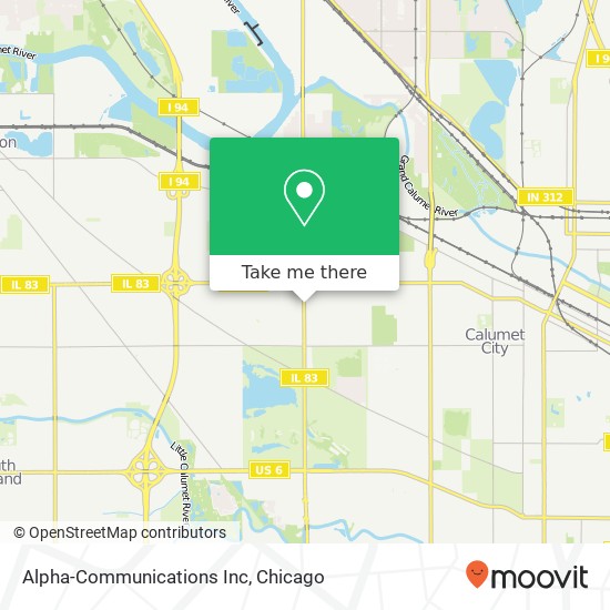 Mapa de Alpha-Communications Inc