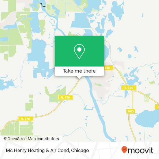 Mc Henry Heating & Air Cond map