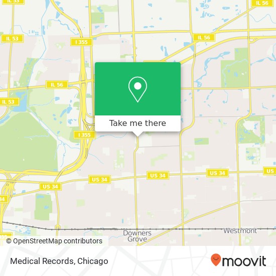 Medical Records map