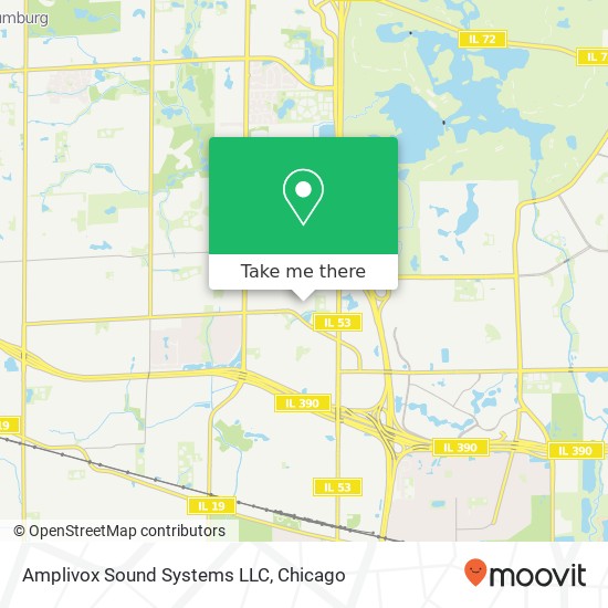 Mapa de Amplivox Sound Systems LLC