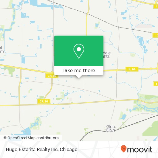 Hugo Estarita Realty Inc map