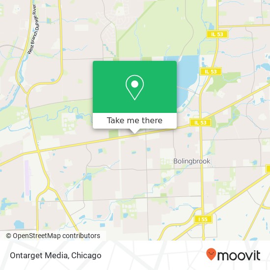 Ontarget Media map