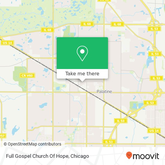 Full Gospel Church Of Hope map