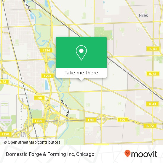 Mapa de Domestic Forge & Forming Inc