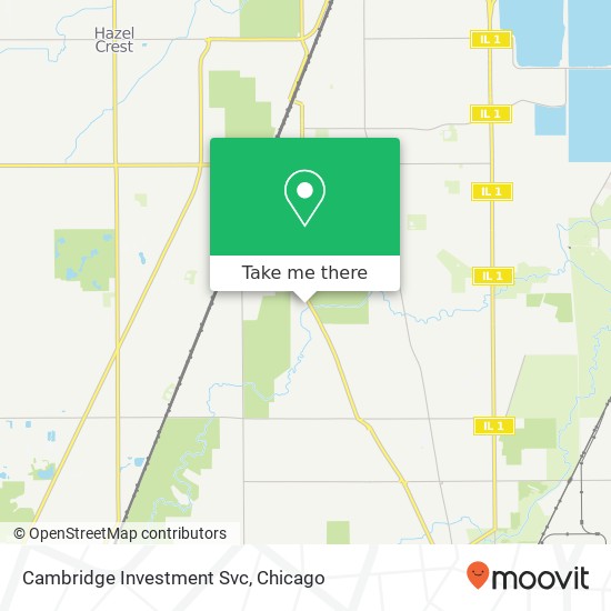 Mapa de Cambridge Investment Svc