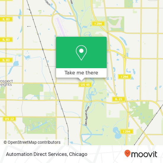 Automation Direct Services map