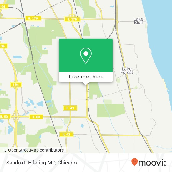 Sandra L Elfering MD map