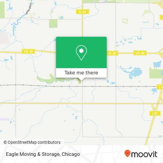 Eagle Moving & Storage map