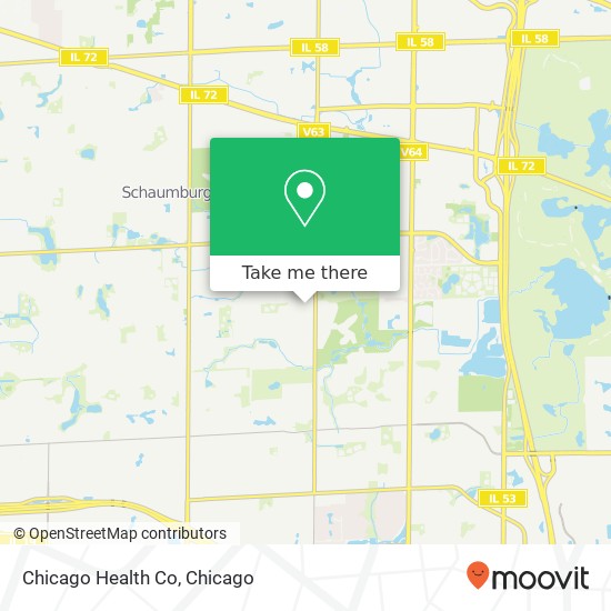 Chicago Health Co map