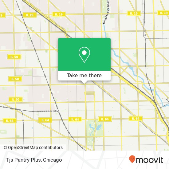 Mapa de Tjs Pantry Plus