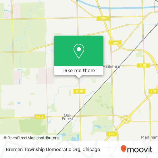 Mapa de Bremen Township Democratic Org