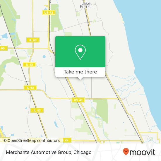 Mapa de Merchants Automotive Group