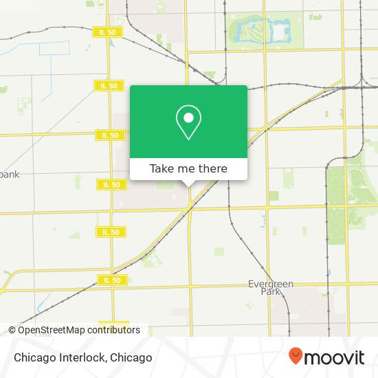 Mapa de Chicago Interlock