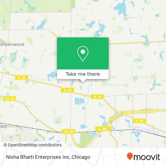 Mapa de Nisha Bharti Enterprises Inc