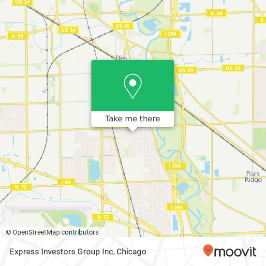 Express Investors Group Inc map