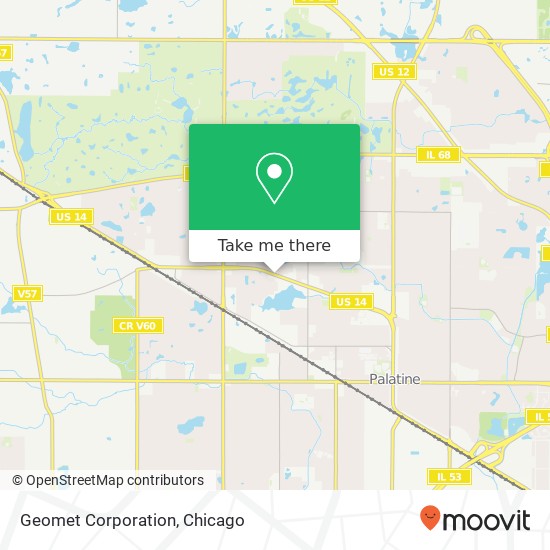 Geomet Corporation map