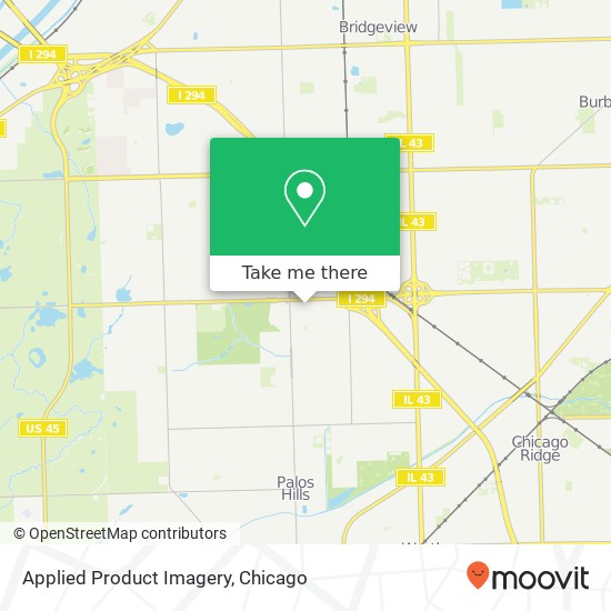 Applied Product Imagery map