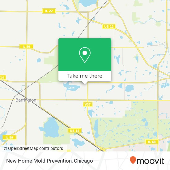 New Home Mold Prevention map