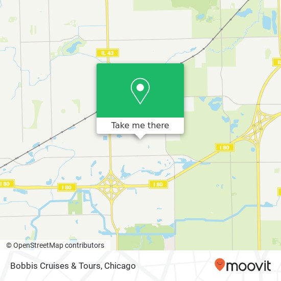 Bobbis Cruises & Tours map