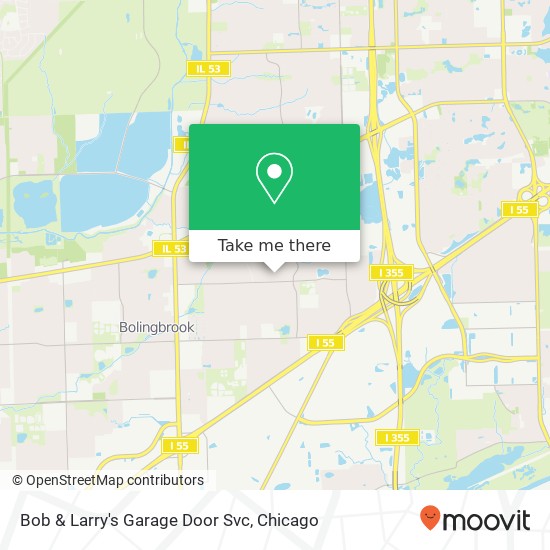 Mapa de Bob & Larry's Garage Door Svc