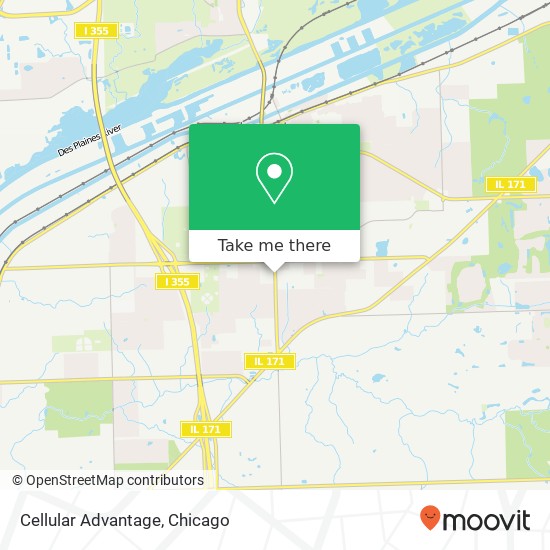 Cellular Advantage map