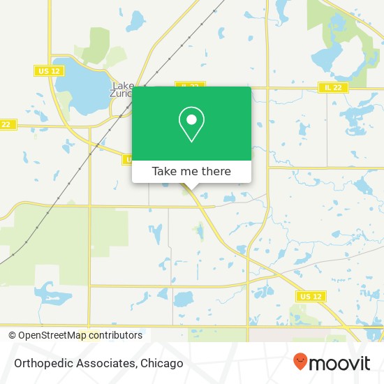 Orthopedic Associates map