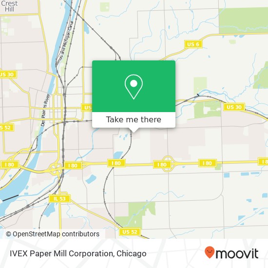 IVEX Paper Mill Corporation map