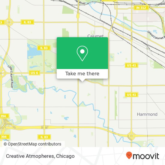 Creative Atmopheres map
