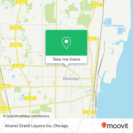 Alvarez Grand Liquors Inc map